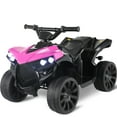thumbnail image 1 of Arlopu 6V Kids Motorcycle, Electric 4 Wheeler ATV Quad Ride on Car Toys W/ Music, Headlights, 1 of 7