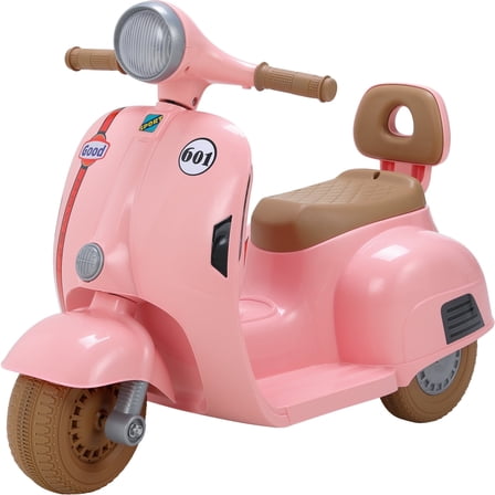 Arlopu Kids Ride-on ATV, Toddler Ride On Car Toy, Electric Motorcycle with 4 Wheels, Headlights & Music