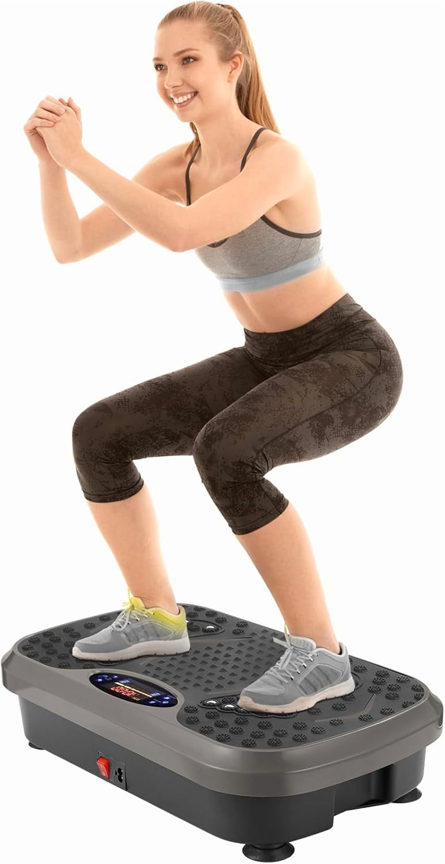 Arlopu 3D Vibration Plate Exercise Machine, Vibrating Massager