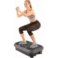 thumbnail image 1 of Arlopu 3D Vibration Plate Exercise Machine, Vibrating Massager Whole Body Workout with Two Bands & Remote, 1 of 9