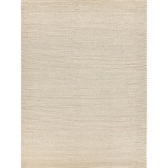 Arlow Flatweave Polyester/Cotton Ivory 10'x14' Area Rug
