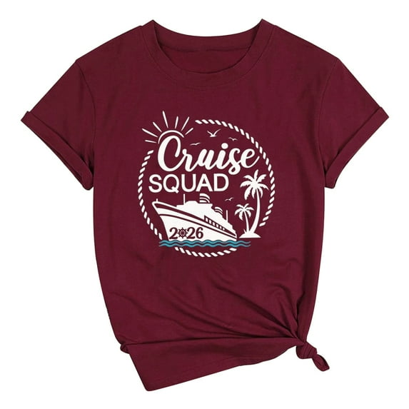 Arlun 50th Birthday Gift for Women Vintage 1976 T-Shirts for Her Letter Print Retro Bd Party Tops Casual Round Neck Short Sleeve Tees Lightweight Soft Cozy Fashion Outfits XL