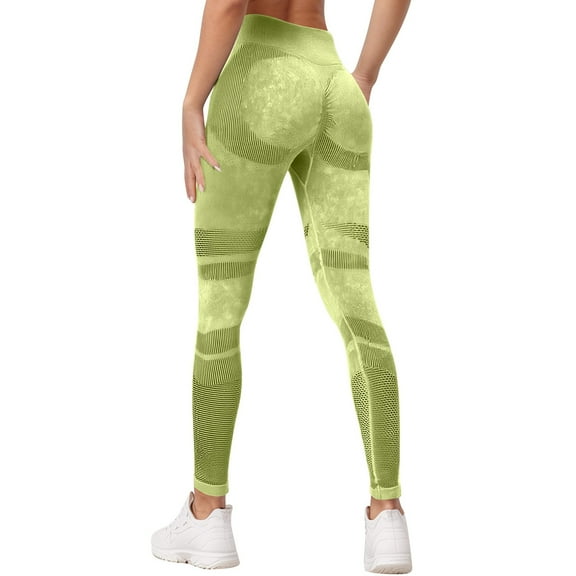 Arlun Cellulite Leggings Womens Lifting Tummy Control Resistance Band Leggings Soft Comfortable Breathable 3D Compression Legging Mint Green S
