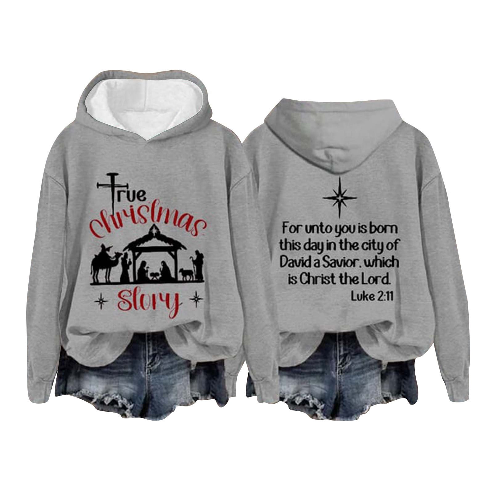 Dyegold Christmas Hoodies For Women My Orders Funny Casual Sweatshirt Graphic Crewneck Ladies Plus Size Sweater Xmas Tree Teen Girls Holiday Tops Novelty Pu - View #4