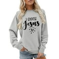 thumbnail image 1 of Arlun Classy Until Tipoff Sweatshirts for Women Basketball Game Day Oversized Pullover Sweatshirt Crewneck Loose Fit Long Sleeve Basketball Mama Hoodless Tops Light Gray4 XL, 1 of 4