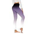 thumbnail image 1 of Arlun Gradient Colors Leggings for Women Tummy Control Stretchy Workout Leggings High Waisted Lifting Tight Active Pants Soft Comfy Slim Fit Gym Yoga Pants 2025 Purple XL, 1 of 4
