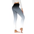 thumbnail image 1 of Arlun Gradient Colors Leggings for Women Tummy Control Stretchy Workout Leggings High Waisted Lifting Tight Active Pants Soft Comfy Slim Fit Gym Yoga Pants 2025 Grey XXL, 1 of 4