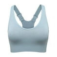 thumbnail image 1 of Arlun High Impact Sports Bras For Women Racerback Push Up Full Coverage Running Bras Workout Crop Tank Tops Longline Sports Bralettes Blue XL, 1 of 5