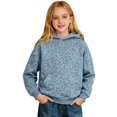 thumbnail image 1 of Arlun Leopard Hoodies for Girls Oversized Y2k Cheetah Print Hoodie Pullover Trendy Drop Shoulder Long Sleeve Hooded Sweatshirts with Pockets Kids Back to School Gifts 130, 1 of 4