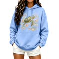 thumbnail image 1 of Arlun Oversized Hooded Sweatshirts for Women Cute Ocean Creatures Print Graphic Hoodies 2026 Fall Winter Clothes Plus Size Casual Loose Cozy Long Sleeve Drawstring Pullovers Light Blue XXXXXL, 1 of 5