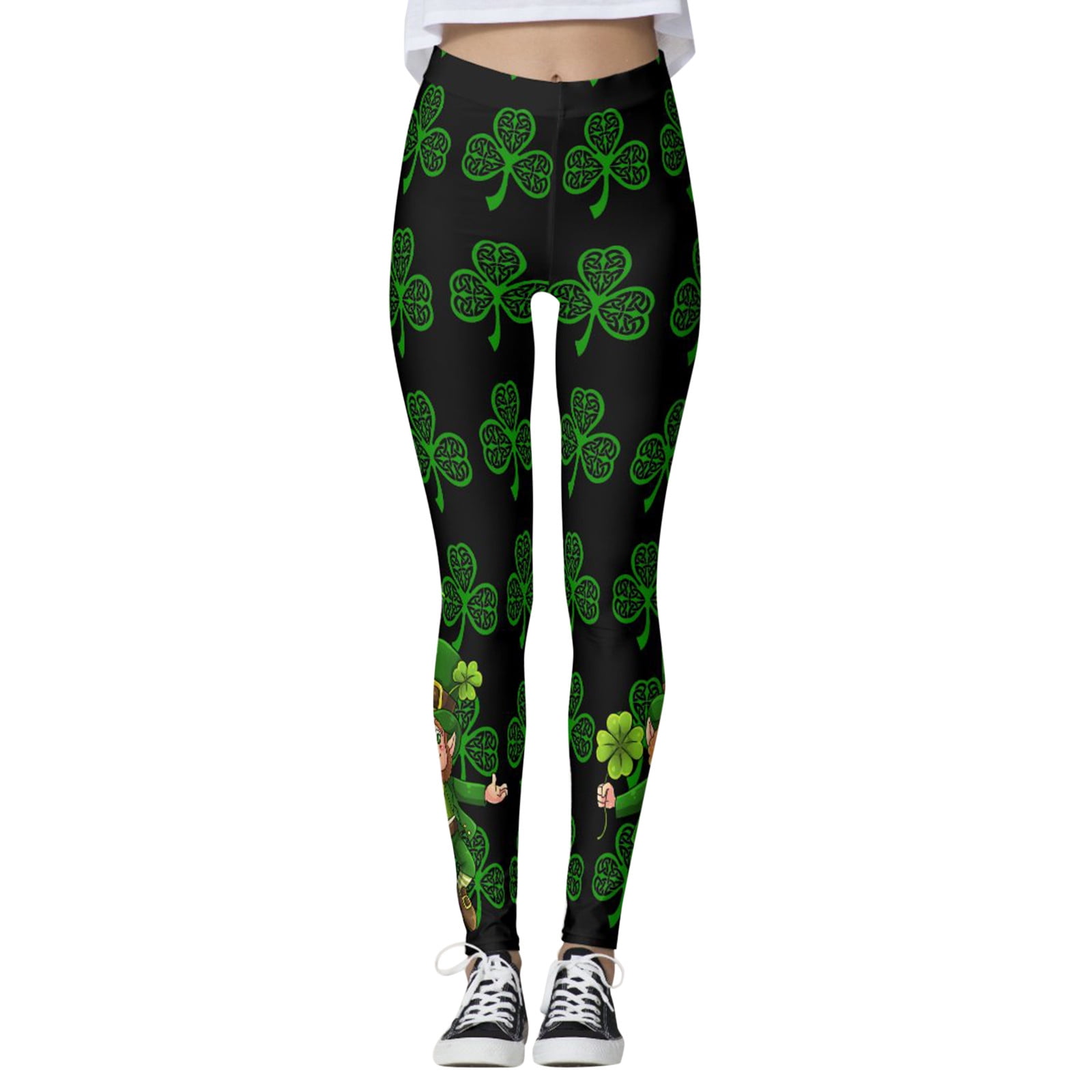 Arlun St. Patrick's Day Leggings for Women High Waisted Stretchy ...