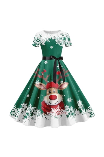christmas dresses at walmart Vestidos de Navidad para Todas It is made of quality materials and is durable enough for your Christmas and everyday wear Womens Dressy Christmas Clothes