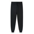 thumbnail image 1 of Arlun,Women's Oversized Workout Sweatpants Fall Fashion Elastic Waist Drawstring with Pockets Solid Color Basic Comfortable Trousers Black S, 1 of 3