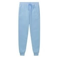 thumbnail image 1 of Arlun,Women's Oversized Workout Sweatpants Fall Fashion Elastic Waist Drawstring with Pockets Solid Color Basic Comfortable Trousers Light Blue XXL, 1 of 3