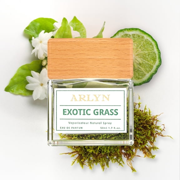 Arlyn Exotic Grass Eau De Parfum for Men, Luxury Fragrance - Vegan, Cruelty-Free, and Eco-Conscious (1.7oz / 50ml)