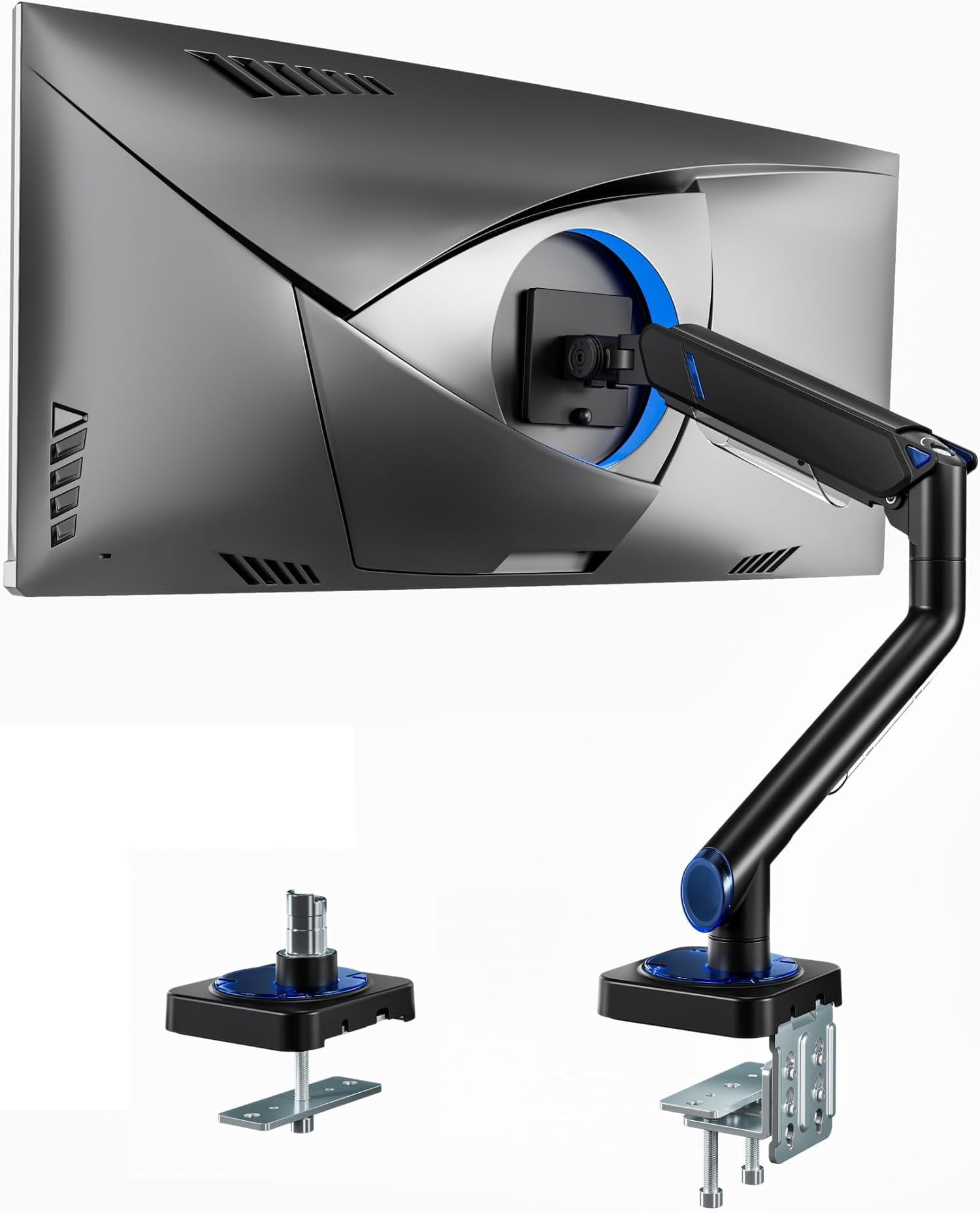 Arm for 17-49 Inch, Ultrawide Single Mount Holds up to 44lbs, Heavy ...