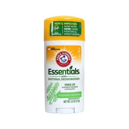 Arm And Hammer Essentials Natural Deodorant, Fresh - 2.5 Oz, 2 Pack