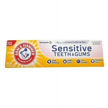 Arm And Hammer Sensitive Teeth And Gum Toothpaste, 4.5 oz