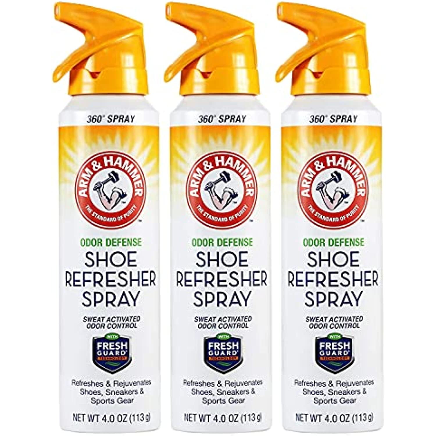 Arm And Hammer Shoe Refresher Spray, MultiPurpose Odor Remover For All