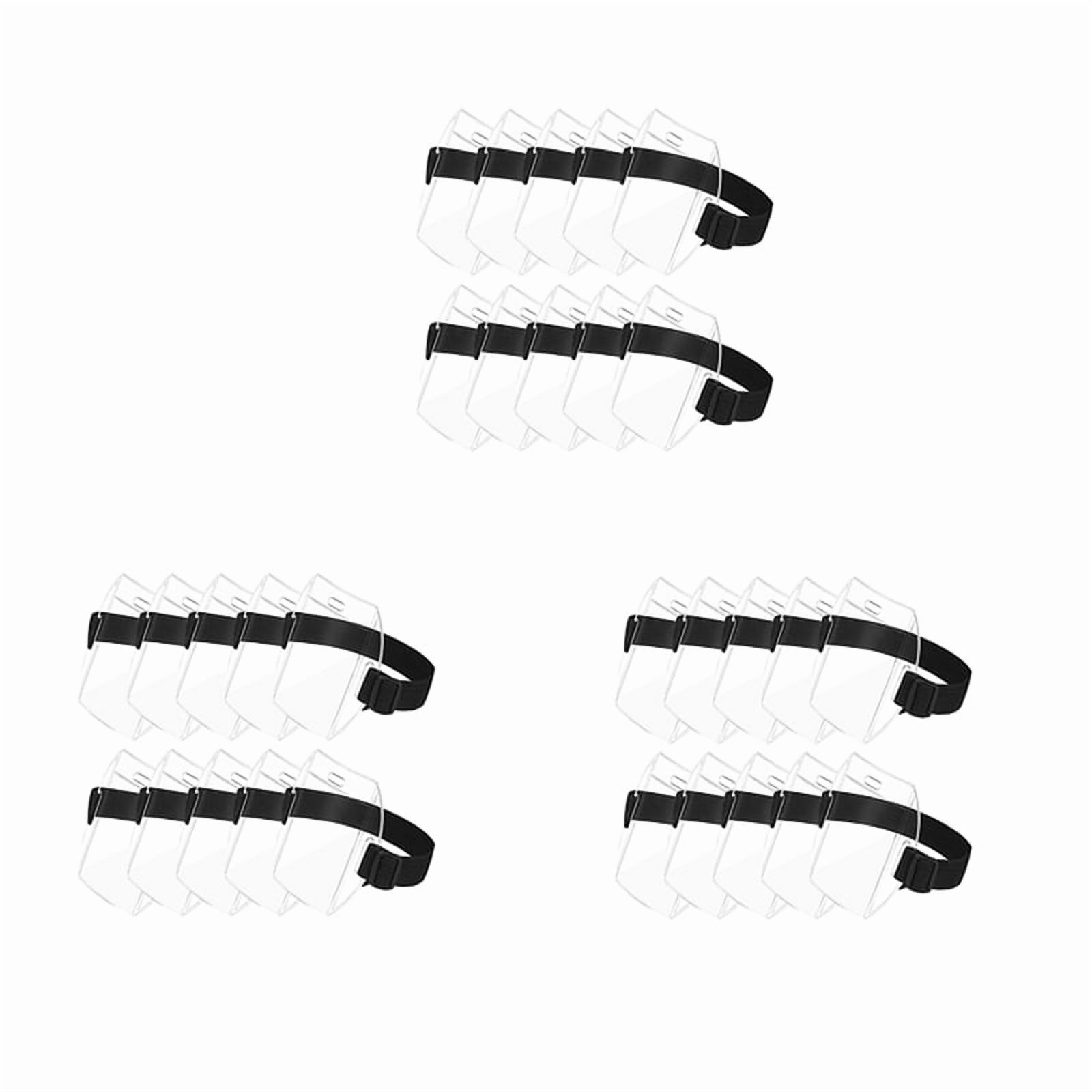 Arm Badge Holder Armband ID Card Badge Holder with Adjustment Buckle Universal Size for Work Passes (30pcs)