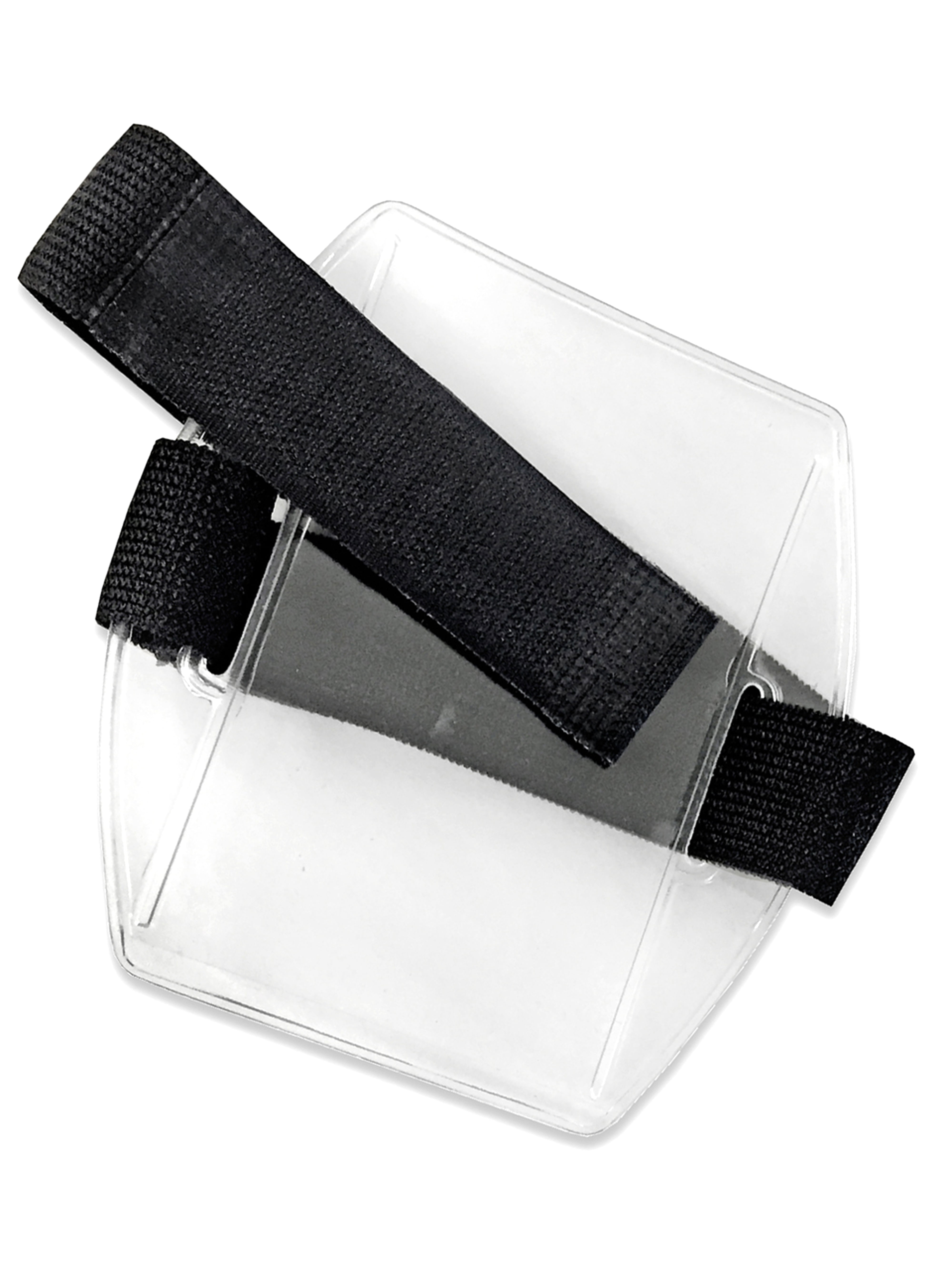 Arm Band ID Badge Holder with Black Strap Arm Band by OnDepot.com - Pack of 50 PCS
