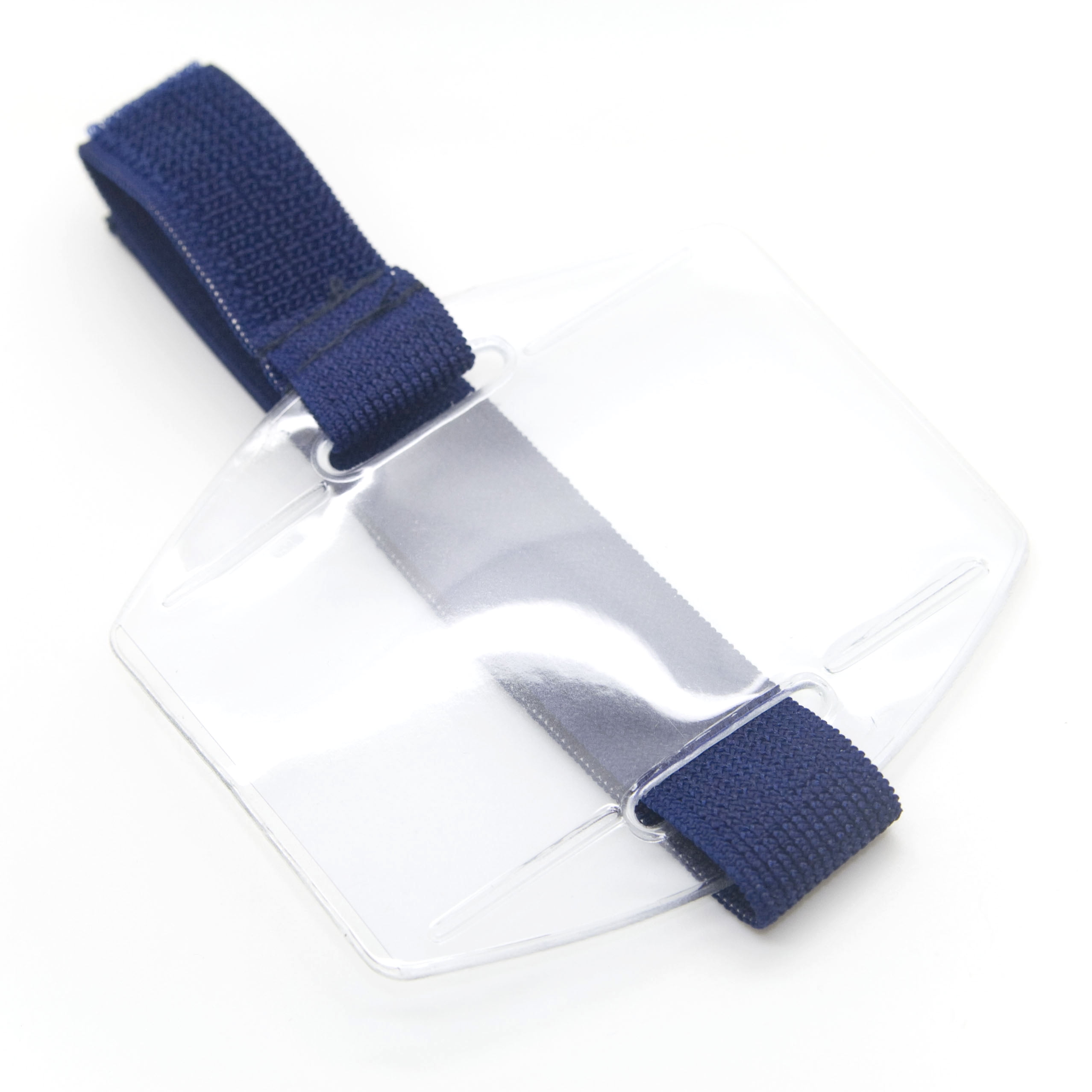 Arm Band ID Badge Holder with Blue Strap Arm Band by OnDepot.com - Pack of 50 PCS