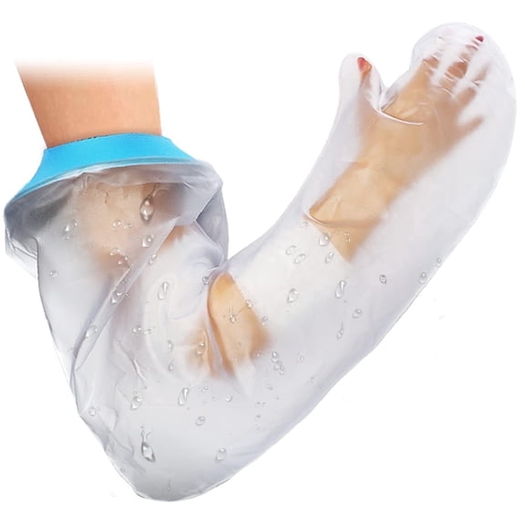 AlphaGeek Cast Covers for Shower Arm Adult, Cast Protector for Bandage, Wound Care Supplies, After Surgery Gifts