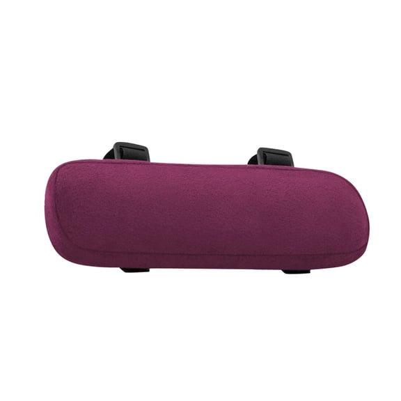 Arm Chair Covers for Arms, Cover for Chair, Black Chair Covers, office Chair Armrest Covers, Faux Furniture Pads Non Slip, Elbow Comfort, Purple, 18X4 in, 1 Pc, Arm Rest Pillow