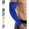 thumbnail image 1 of Arm Compression Sleeves for Men Women Youth, UV Protection 20-30mmHG Support Tattoo Cover, Breathable Moisture-Wicking, 1 of 1