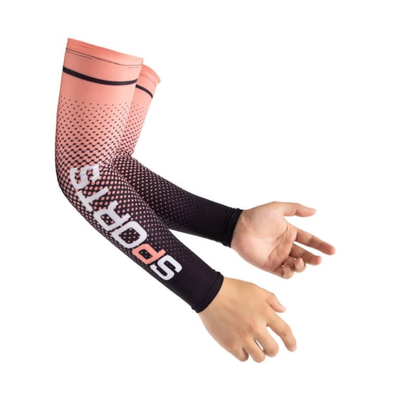 Arm Cooling Sleeves Ice Silk Sleeves Sports Compression Arm Sleeves Cycling Sleeves for Baseball Football Basketball