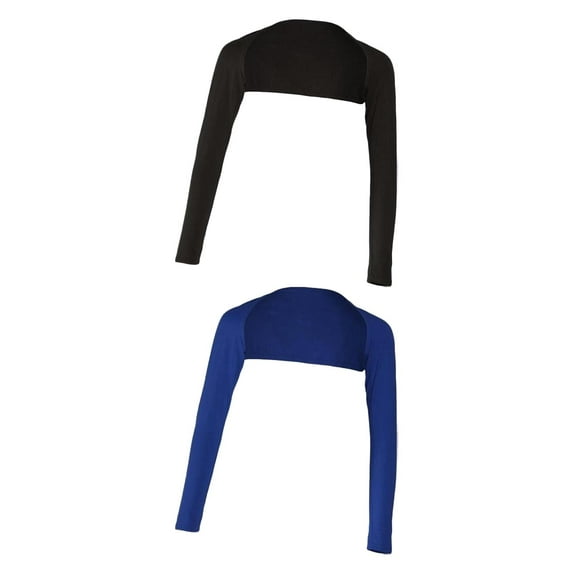 Arm Cover Women Shrug Shoulder Hijab Tops for Cycling Running Hiking Coffee