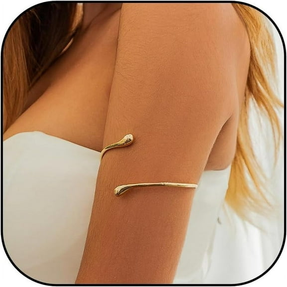 Arm Cuff Gold Cuff Jewelry for Women Upper Arm Bracelet Trendy Bangle Bracelets Armband Jewelry