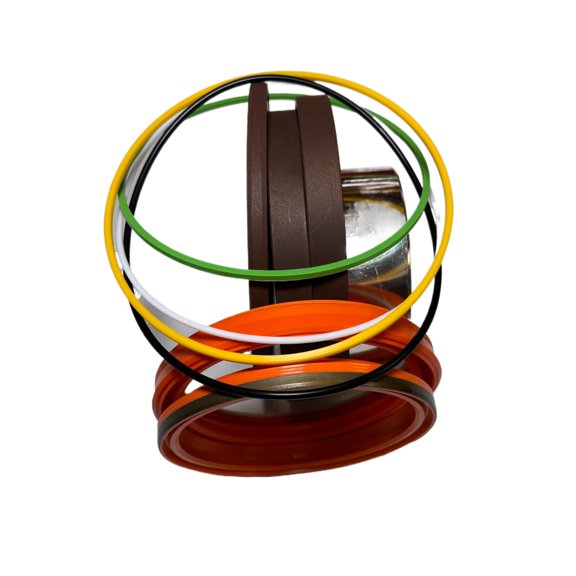 Arm Cylinder Seal Kit Compatible With Sumitomo LS-340FJ2 Precision Fit Rubber O-Rings & Backup Rings