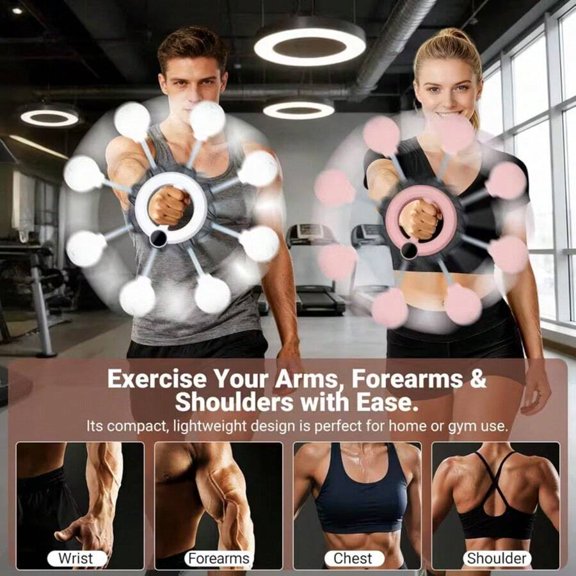 Arm Exercise Equipment, 360 ° Shoulder Relaxation Ball For Swing Training, Upper Body Exercise Equipment, Arm Rotation Trainer, Suitable For Forearms, Chest, Shoulders, And Wrists
