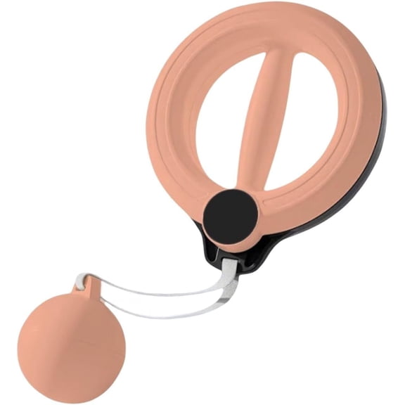 Arm Exerciser for Flabby Arms, 360 Rotating Infinity Hoop, Lightweight Hand Crank Fitness Tool for Home Gym, Pink(xxw)