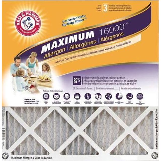 Arm & Hammer 20x24x1 Arm&hammer Max Allergen & Odor