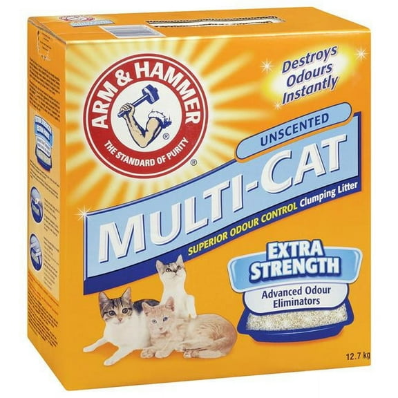 Arm & Hammer 29 lbs Multi-Cat Unscented Litter