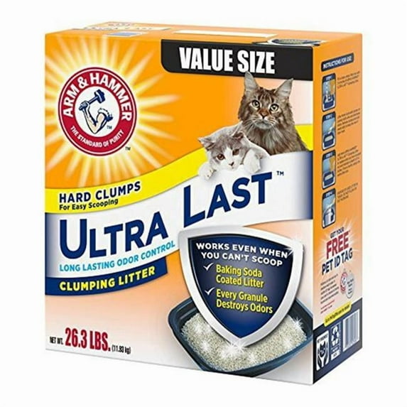 Arm & Hammer 29 lbs Ultra-Last Clumping Litter