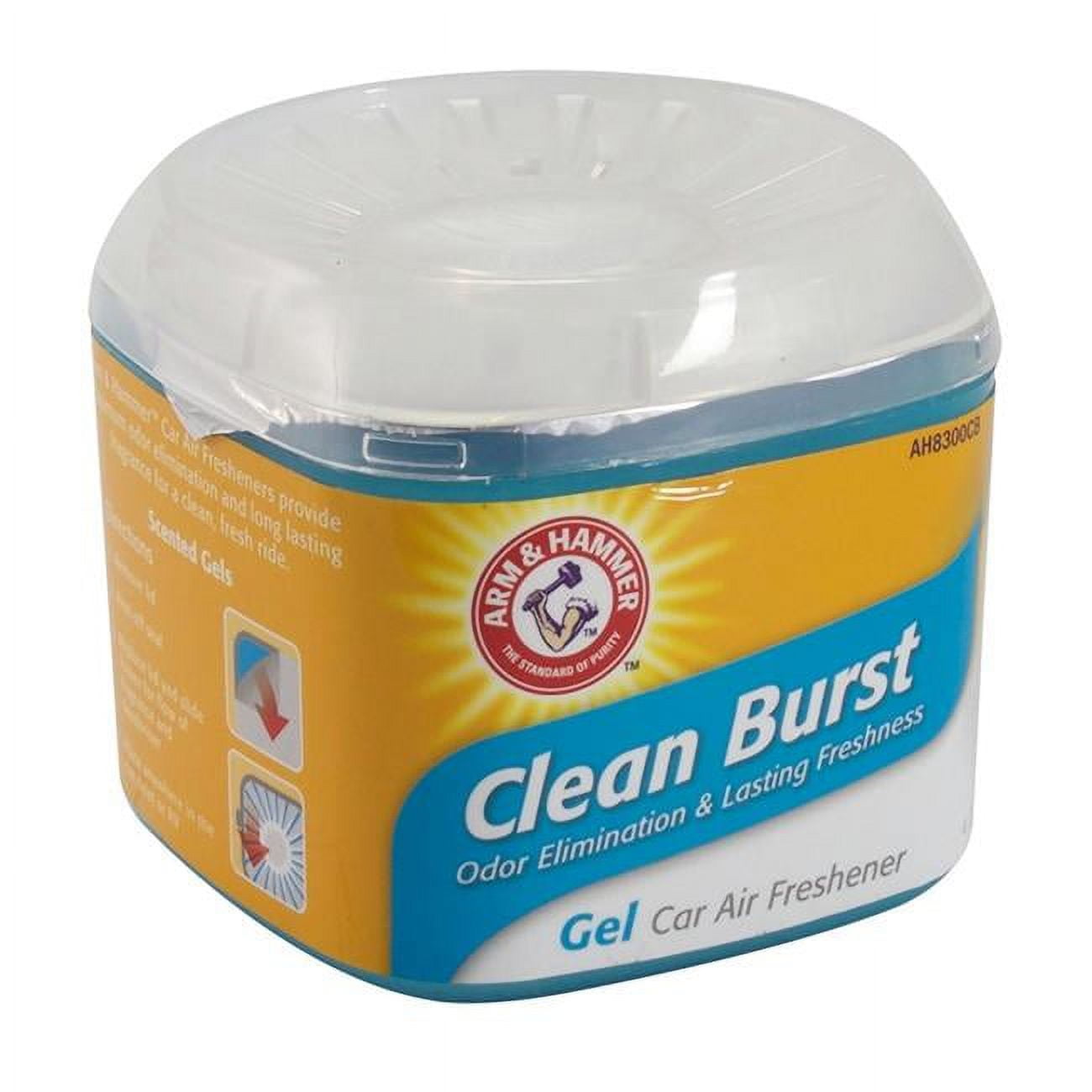Arm & Hammer AH8300CB Clean Burst Gel Vehicle Air Freshener