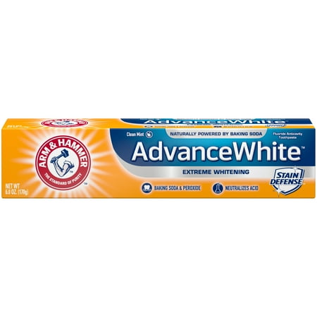 Arm & Hammer, Advance White Control Stain Defense, Fresh Mint - 6 oz Each