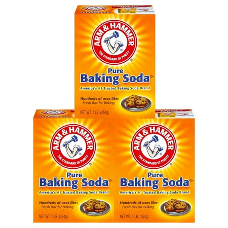 Arm & Hammer Baking Soda, 1 lb., 3 pack