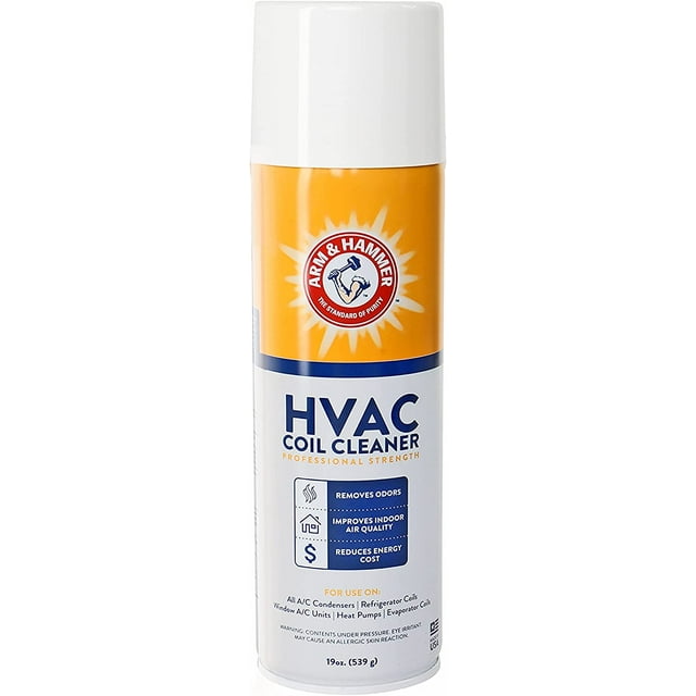 Arm & Hammer Biodegradable Aerosol Air Conditioner AC Coil Cleaner