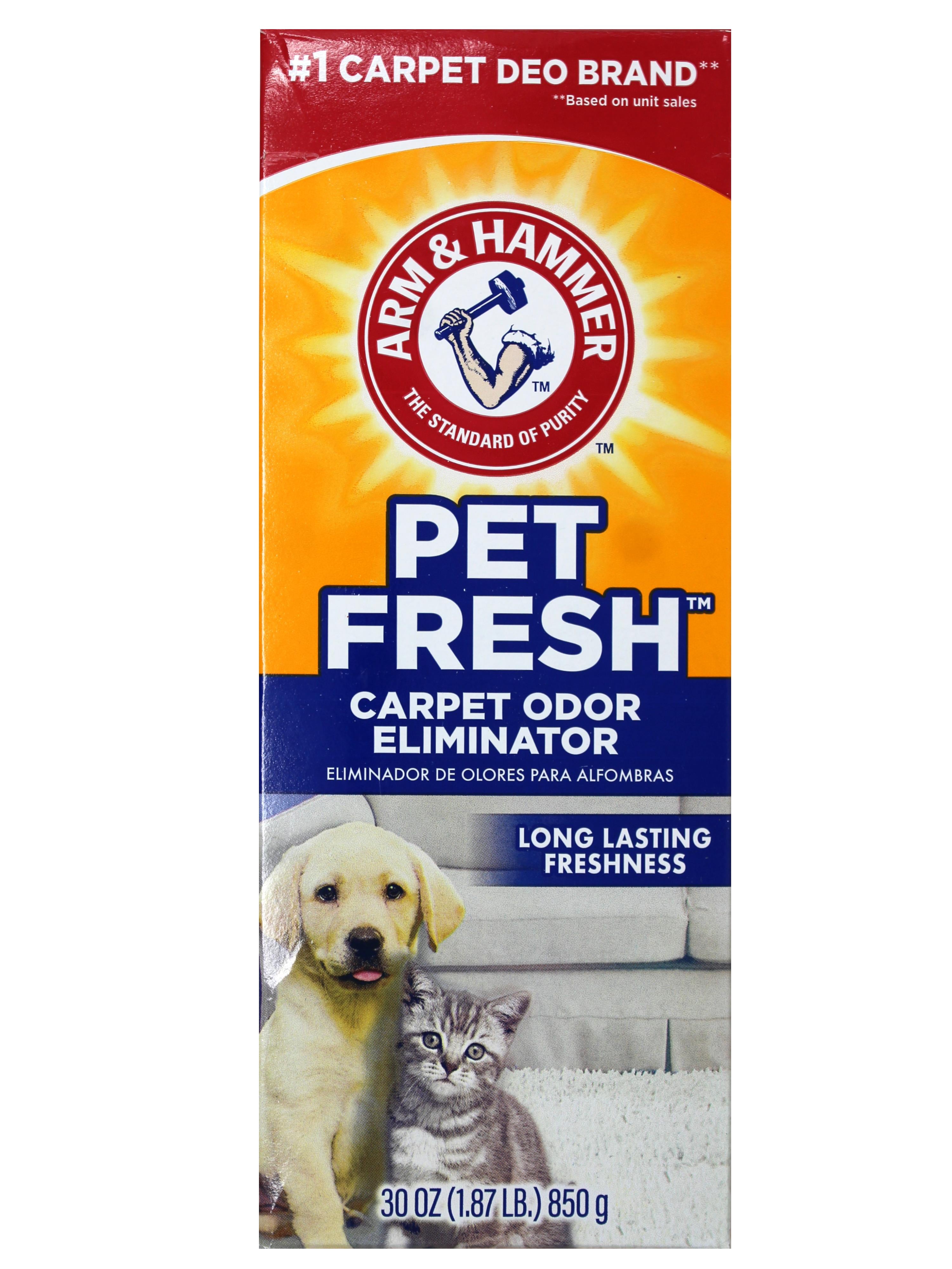 Arm & Hammer Carpet & Room Pet Fresh Odor Eliminator, 30 Ounce  (Pack of 10)