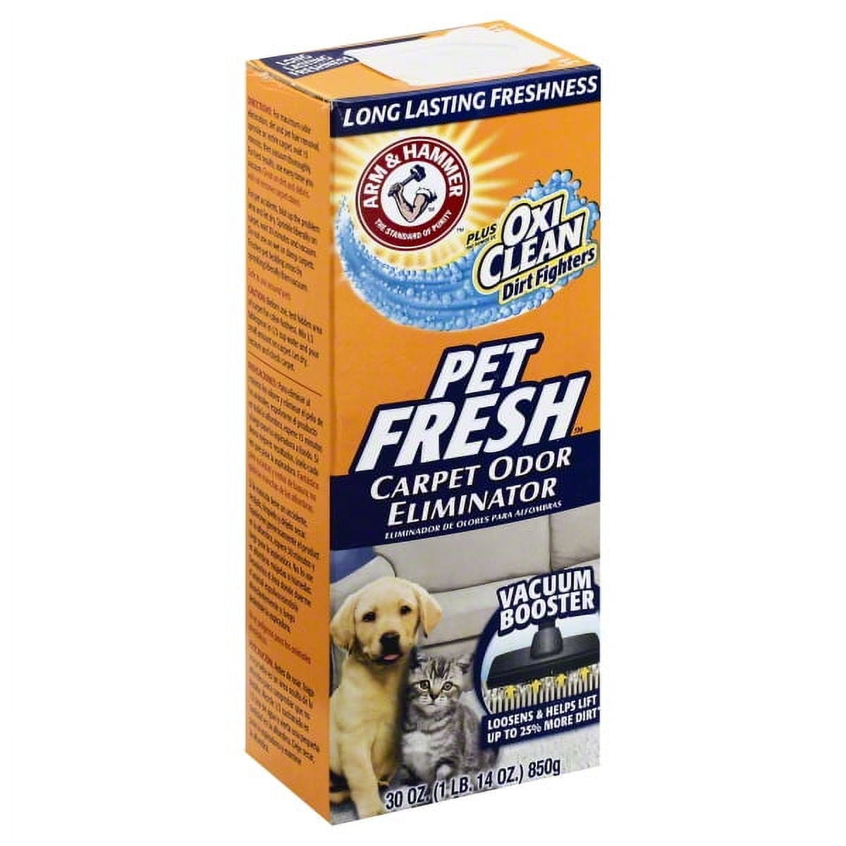 Arm & Hammer Carpet Odor Eliminator Pet Fresh 30 Oz. (Pack of 2