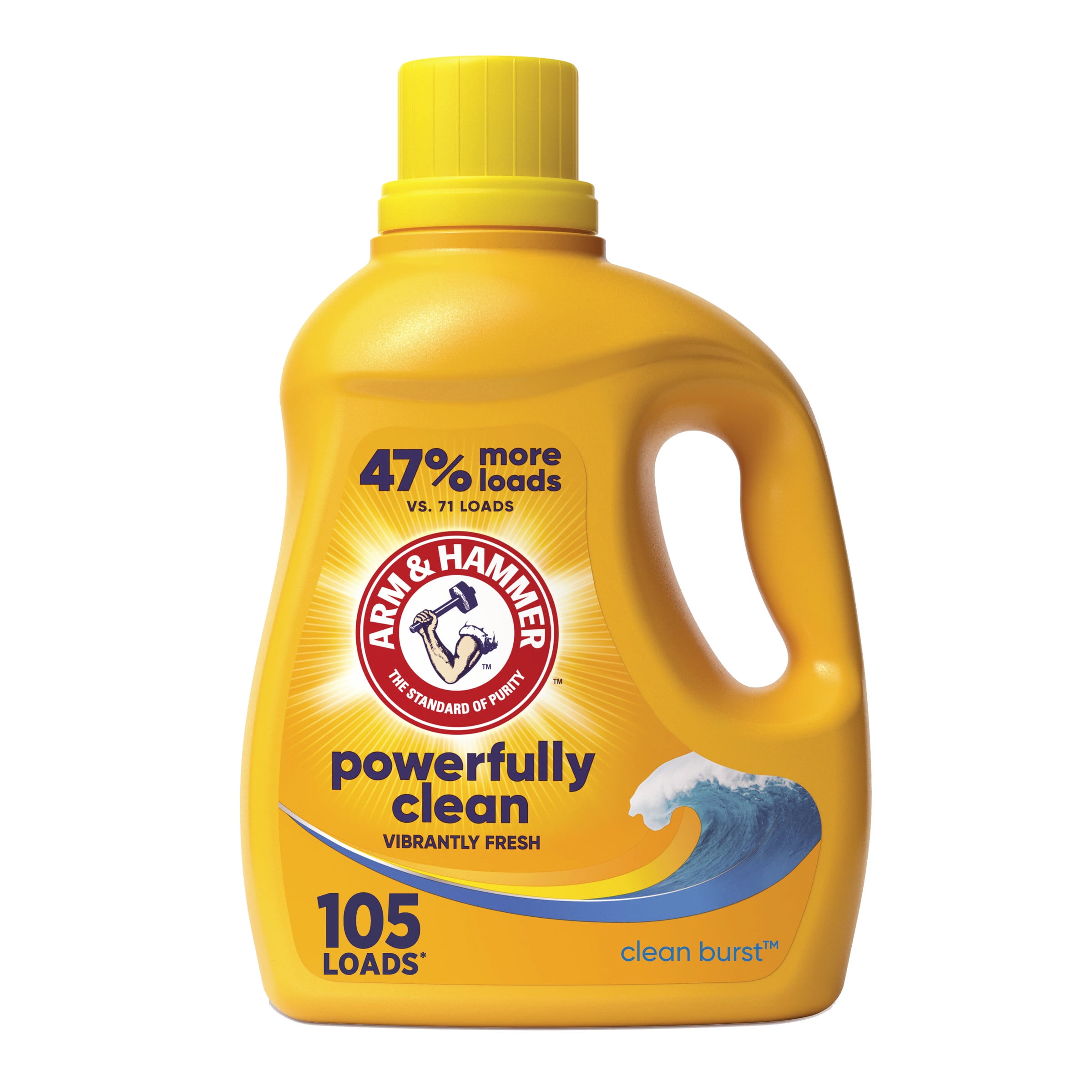 Arm & Hammer Power Sheets Laundry Detergent, Fresh Linen 50ct, up to 100  small loads