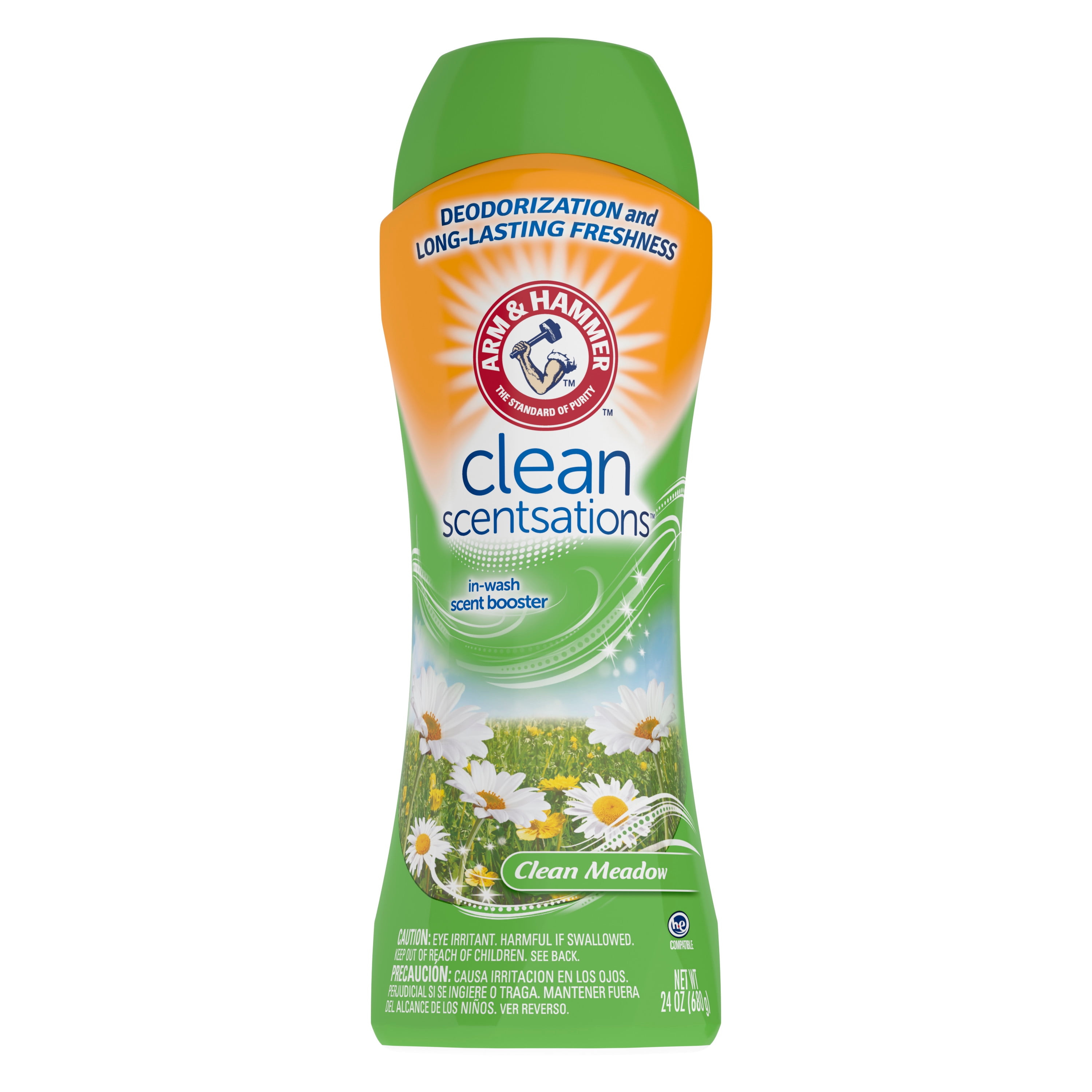 ARM & HAMMER Clean Sensations Laundry In-Wash Scent Booster, Clean Meadow  Scent