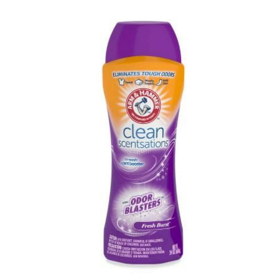 Arm & Hammer Clean Scentsations Odor Blasters Fresh Burst In-Wash Scent Booster 24 oz. Bottle - 2 Pack