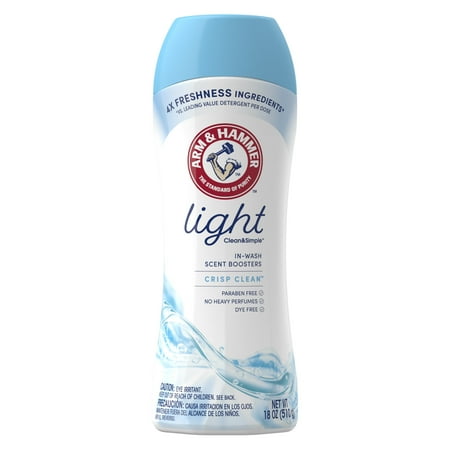 Arm & Hammer Clean & Simple Light In-Wash Scent Booster Crisp Clean 18oz