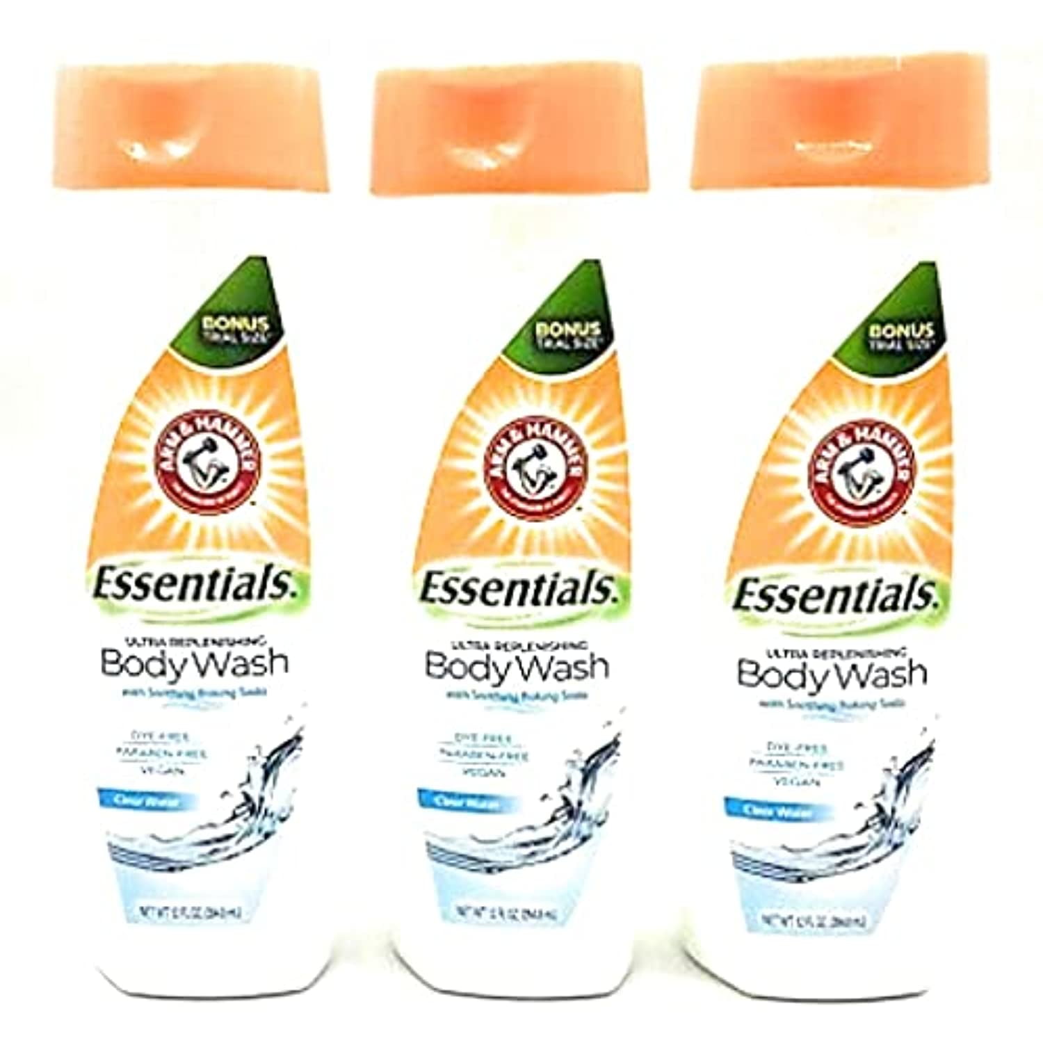 Arm & Hammer Clear Water Ultra Moisturizing Body Wash with Baking Soda