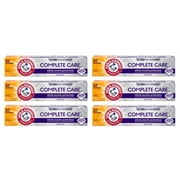 ARM & HAMMER Complete Care Clean Enamel-Safe Plaque Toothpaste Value Pack, Mint, 6 Oz, 6 Pack